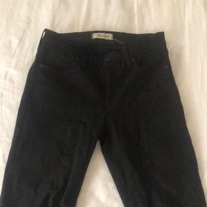 Madewell Black High-Rise Skinny Jeans!